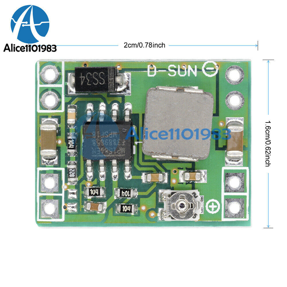 20PCS DC-DC Converter Adjustable Step down Power Supply MP1584 replace LM2596s