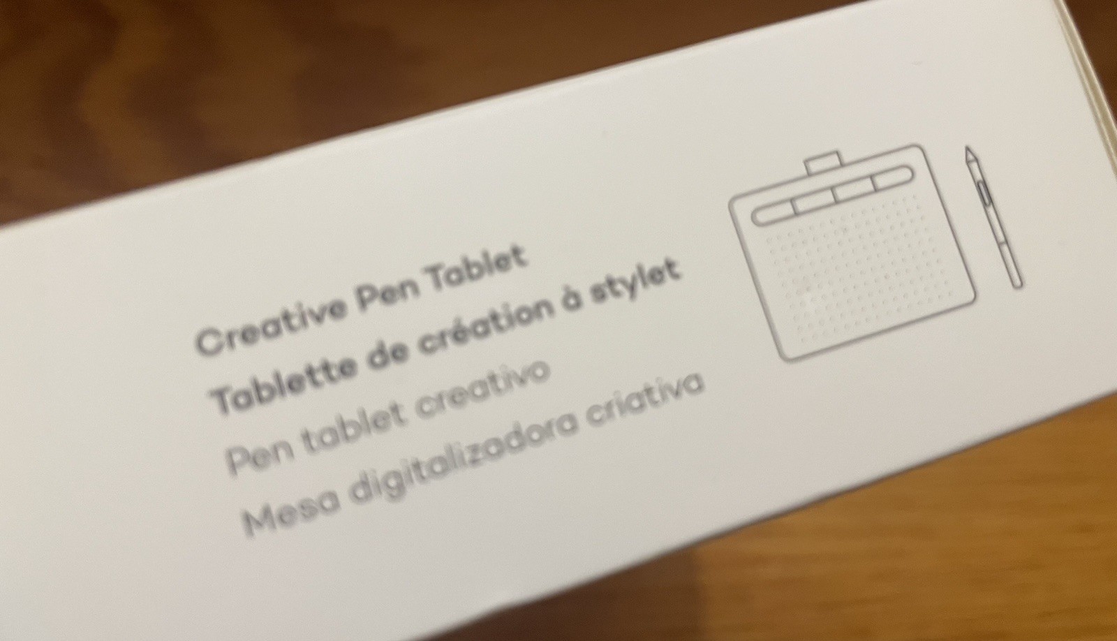 Wacom Tablet Black Creative Pen Tablet