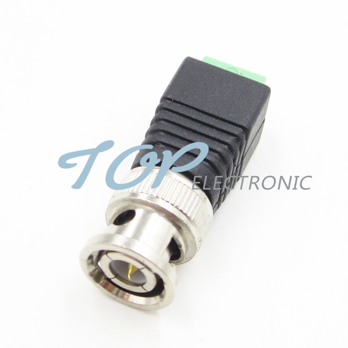 10 PCS BNC Male CAT5 CCTV Video Adapter Coaxial Coax Balun Camera TV Connector