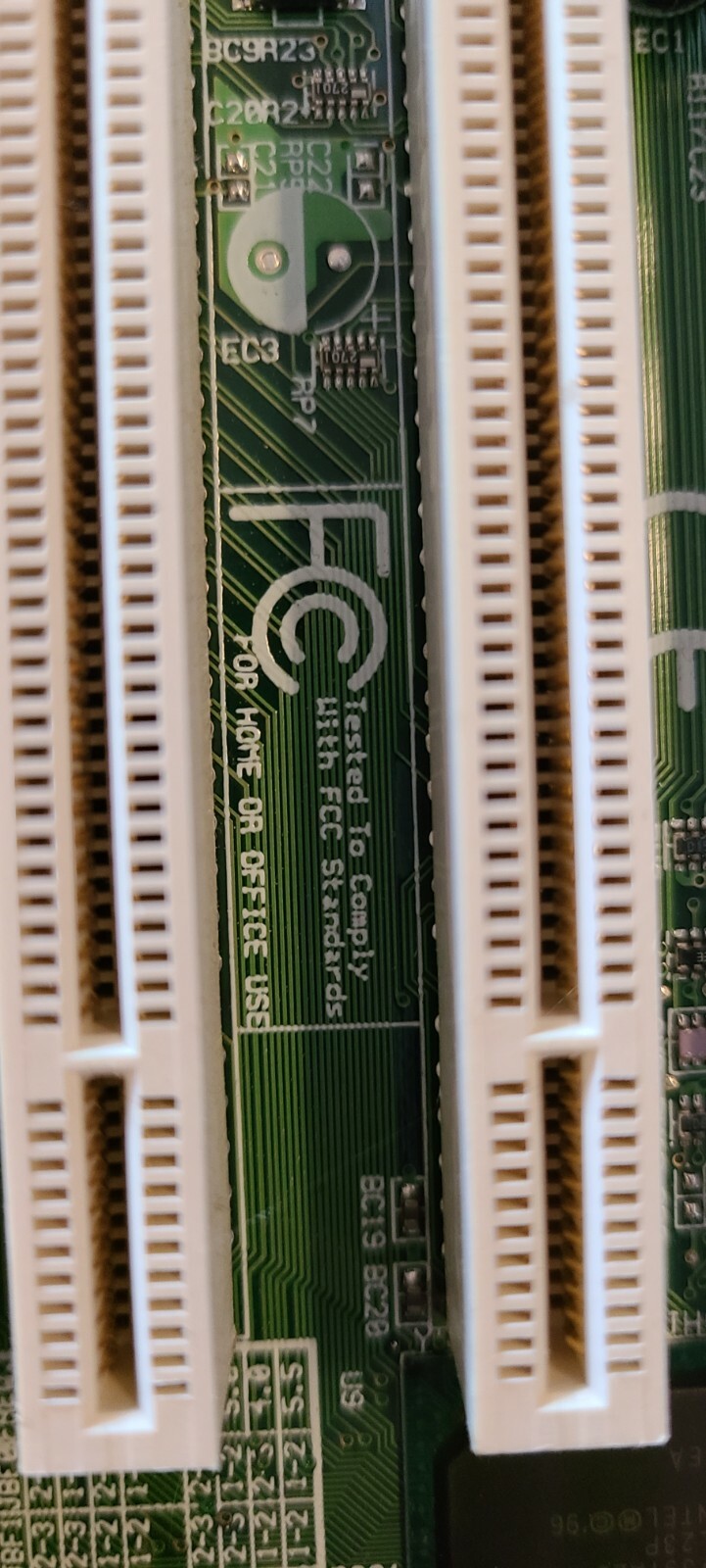 Tekram P5T30-B4E Rev. 1.1 Socket 7 with AMD K6 233ANR CPU memory cooler