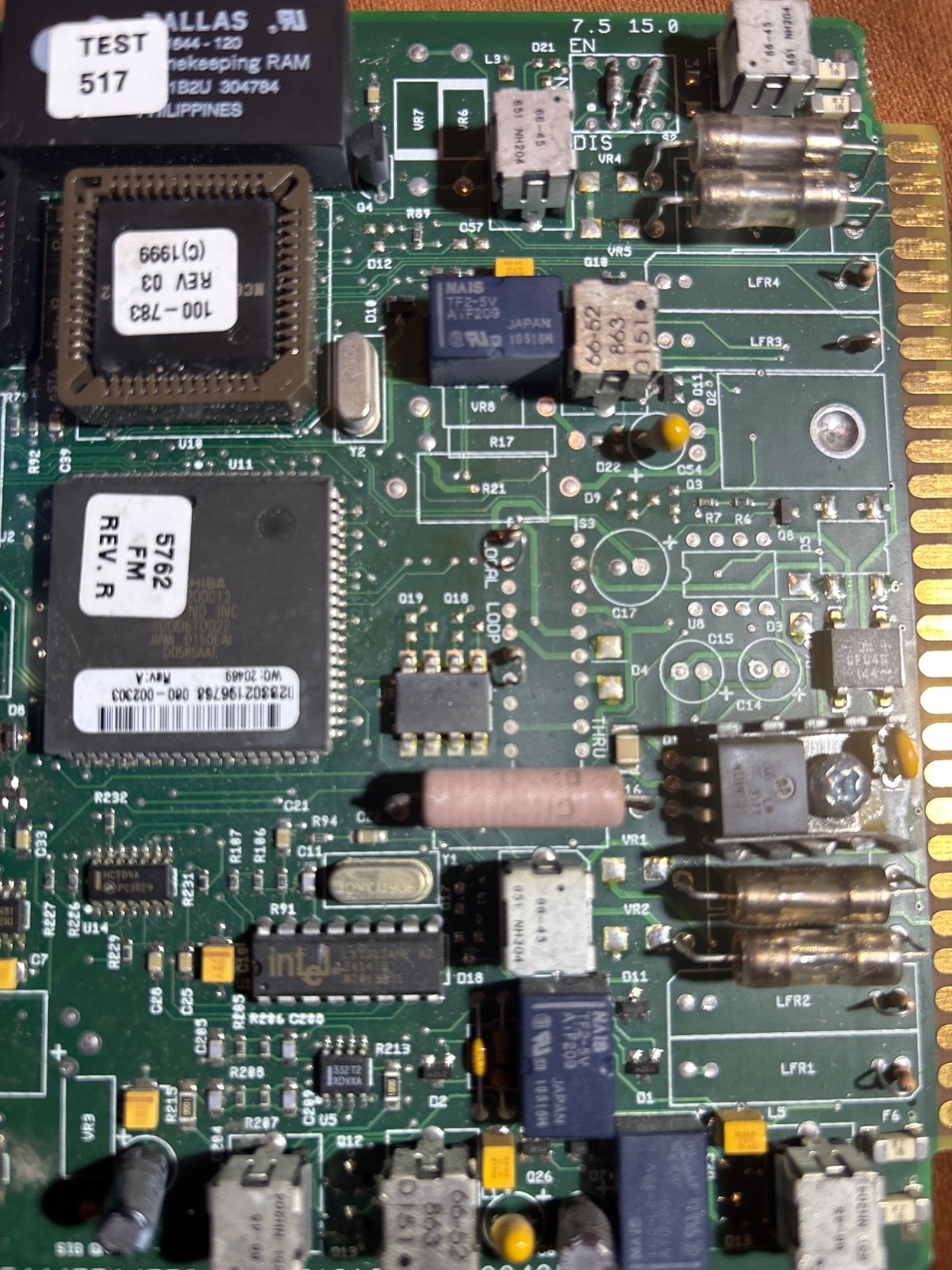 WESTELL High-Density Interface Board 50-989202 TEST 517 used but working.