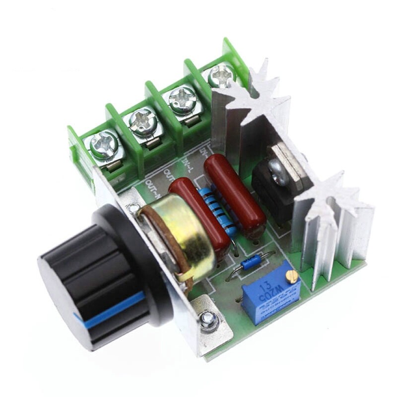 AC 220V 2000W SCR Voltage Regulator Dimming Dimmers Speed Controller Thermostat