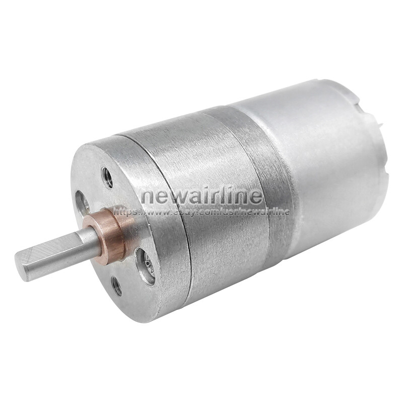JGA25-310 DC6V 12V 7rpm-1818rpm Speed Reduction Gear DC Motor with Metal Gearbox