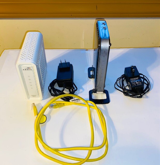 Arris Surfboard SB6141 Modem & Netgear N150 Wireless Router