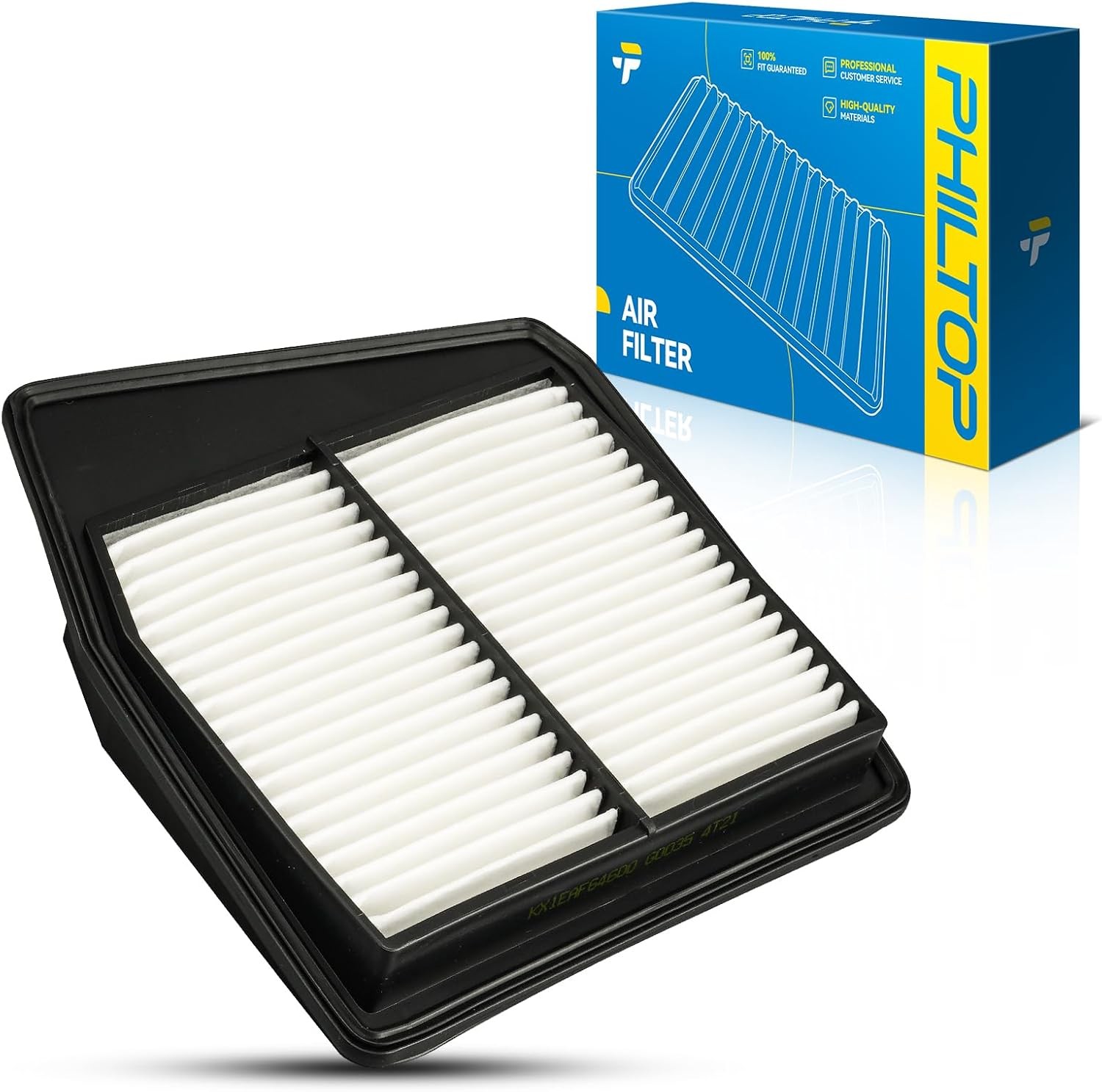 PHILTOP Engine Air Filter, Compatible with CA10802 Acura TSX 2009 2010 2011 2012