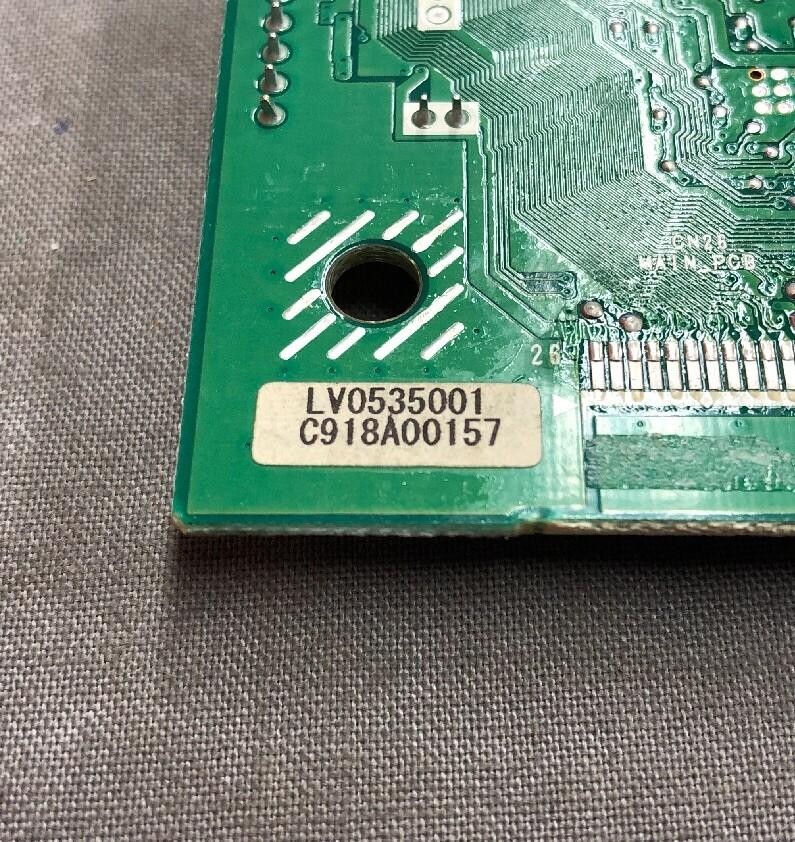 Brother LV0535001 B512320-2 Printer Control Board