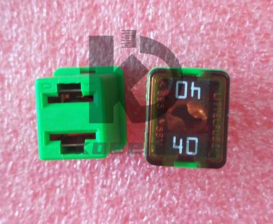 1PC Littelfuse 0895040.Z 895 Square Car Fuse 40A 58V Low Profile JCASE Cartridge