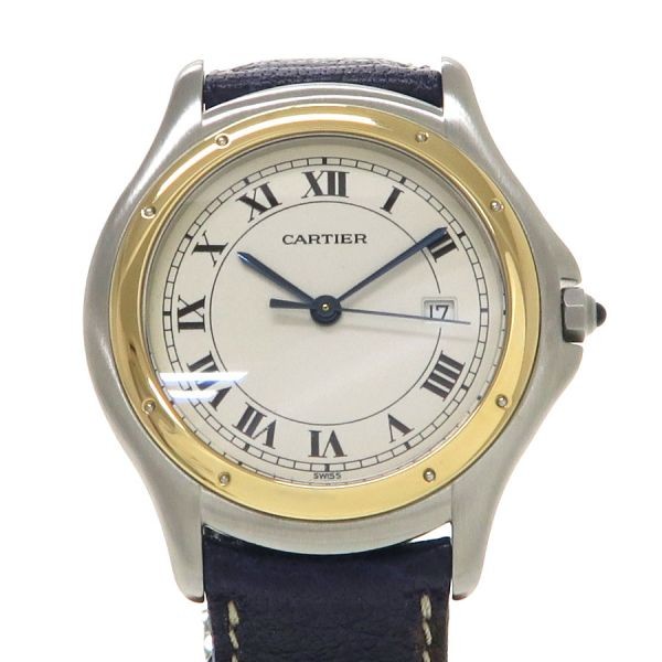 Cartier Panthère Cougar LM 32mm W350068F Quartz SS Yellow Gold Men’s Watch