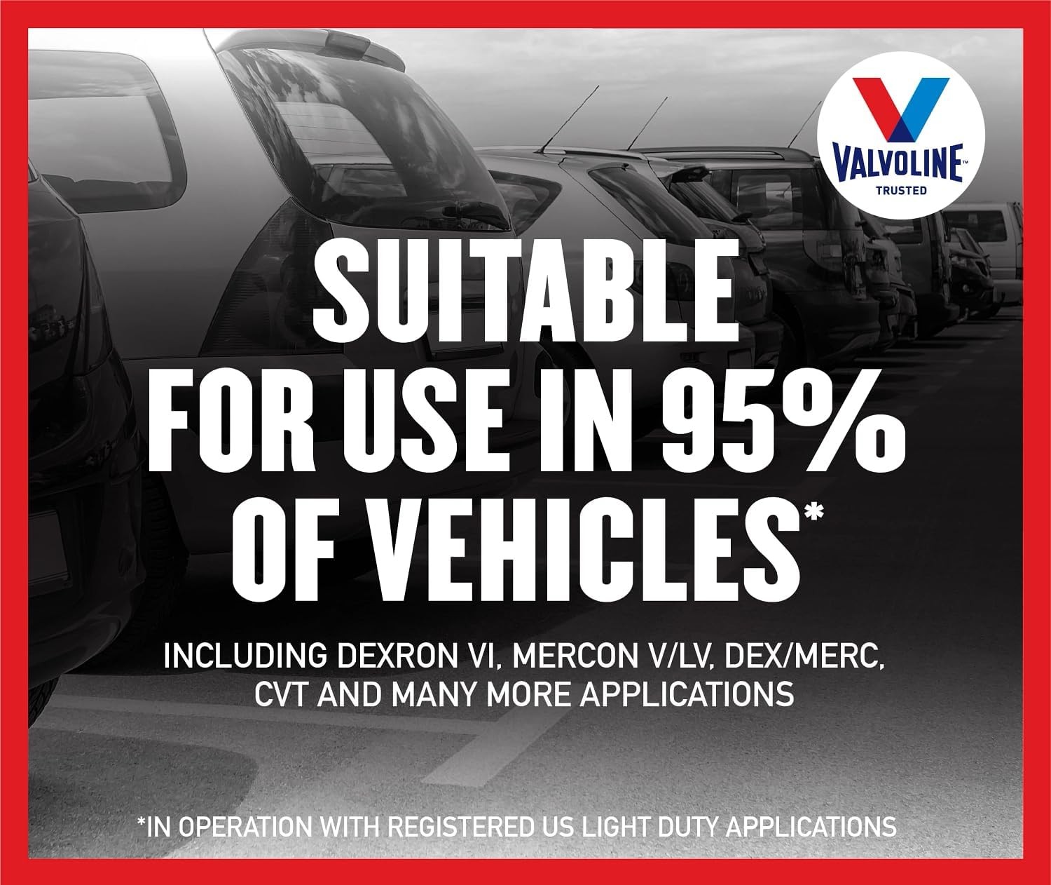 Valvoline Multi-Vehicle ATF Full Synthetic Automatic Transmission Fluid 1 GA