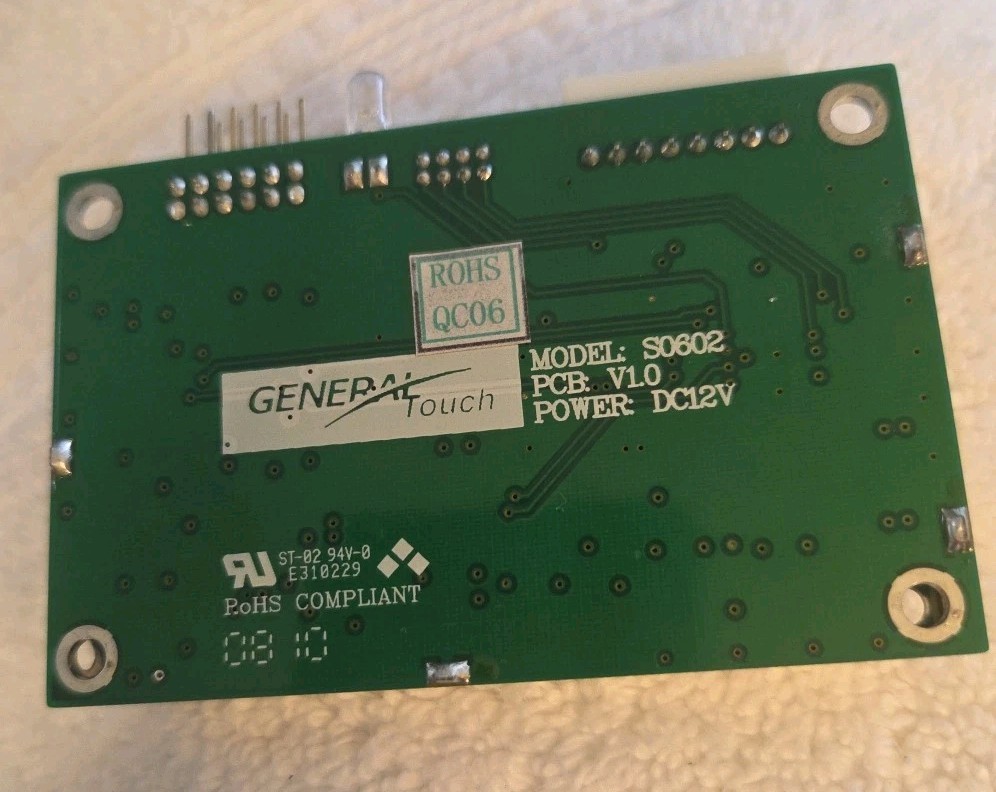 General Touch LCD Controller Driver Integrated Circuit Board 4001S 12V