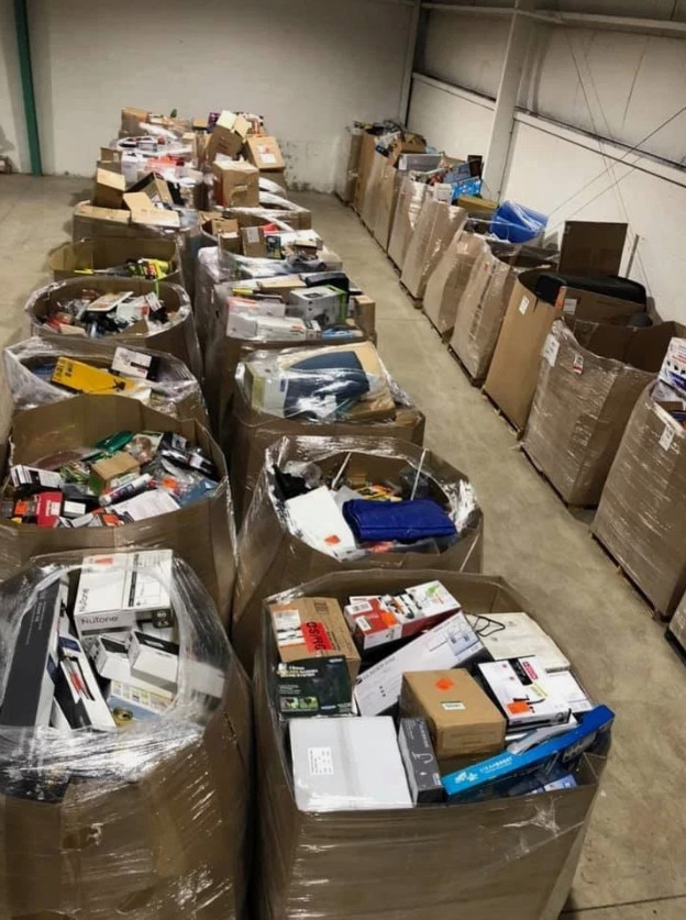 Bulk Mixed Merchandise Lot Shelf Pulls Overstock Returns Reseller Inventory Box