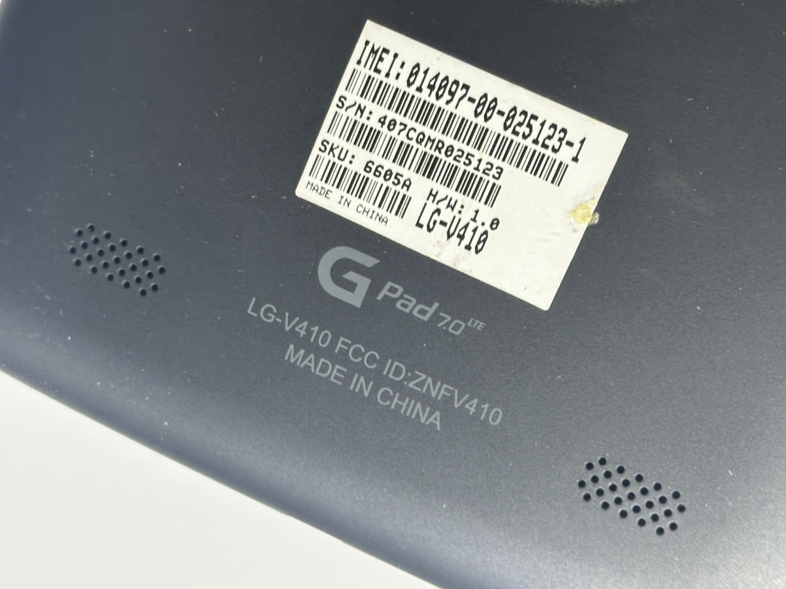 Lot of 3 Tablets For Parts Not Working – Untested – LG Kindle G Pad – A6