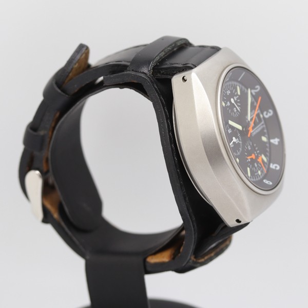 Tutima Watch Military Chronograph Automatic Black Dial Men’s Sapphire Crystal