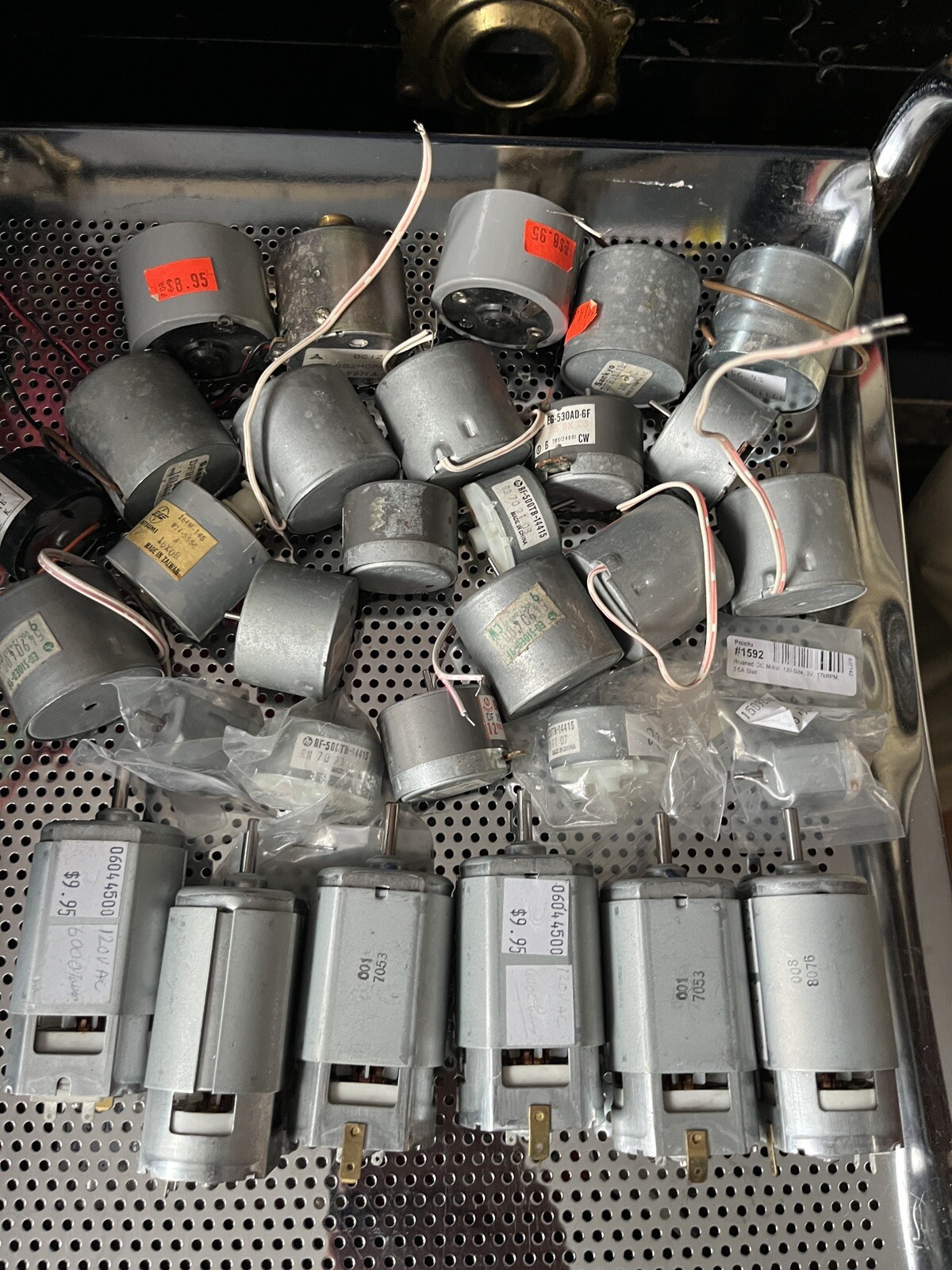 Lot of various Mini Motors (from closed store)