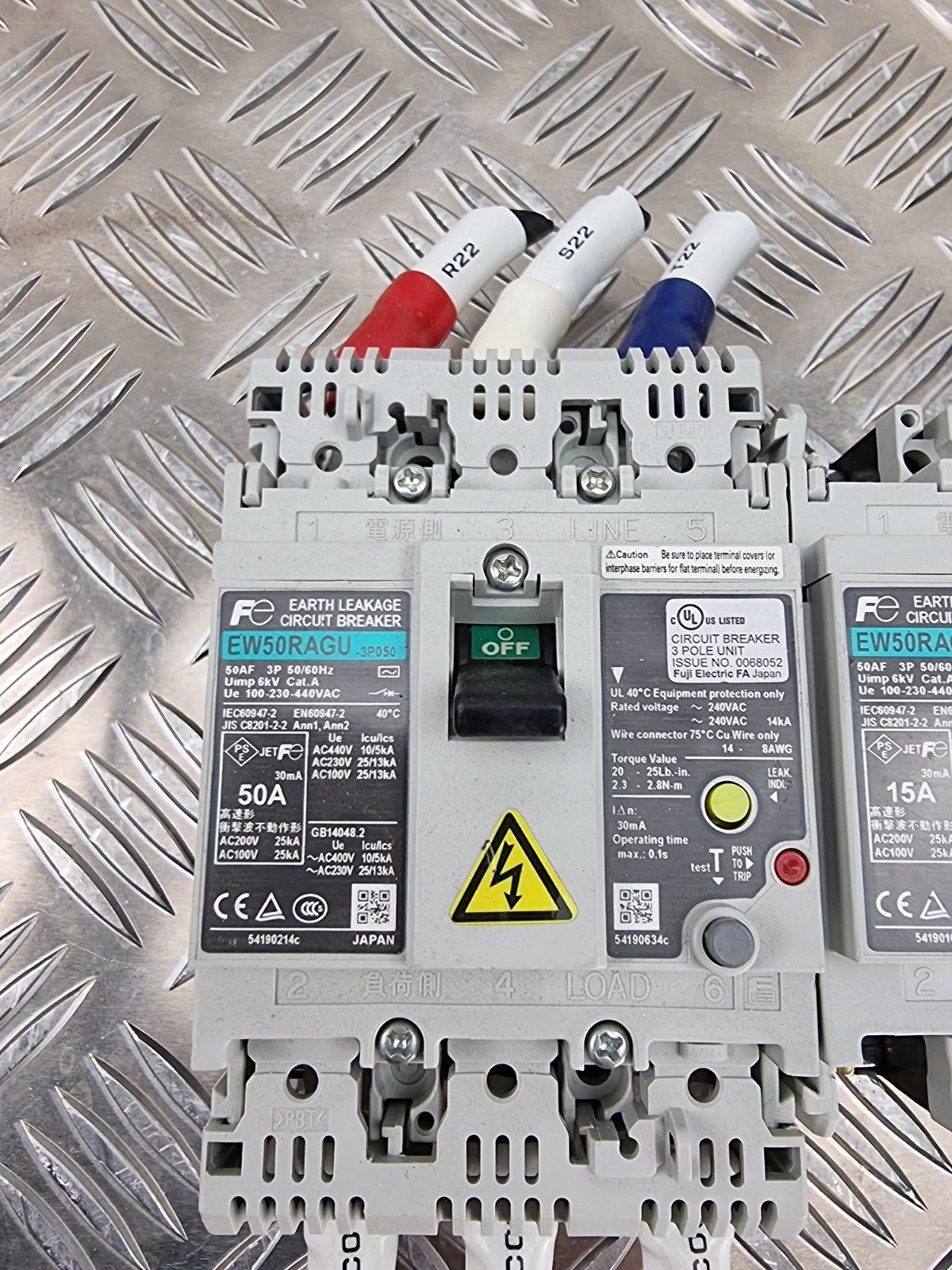Fuji Electric RAGU and RA Circuit Breakers