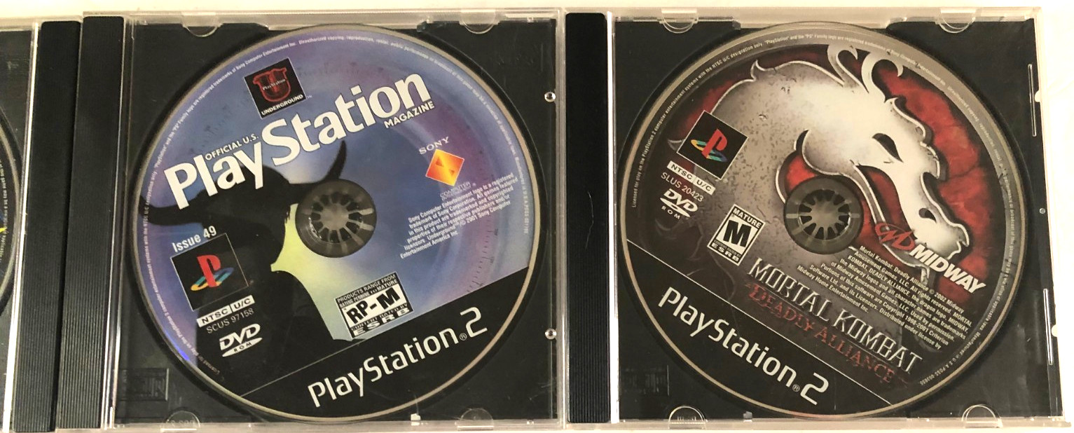 Lot of 9 Disks No Covers CD DVD Video Game Scratches AS-IS