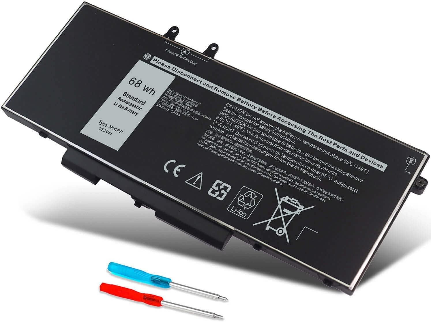 3HWPP Laptop Battery for Dell Latitude 5410 5510 5501 5401 Precision 3541 3551
