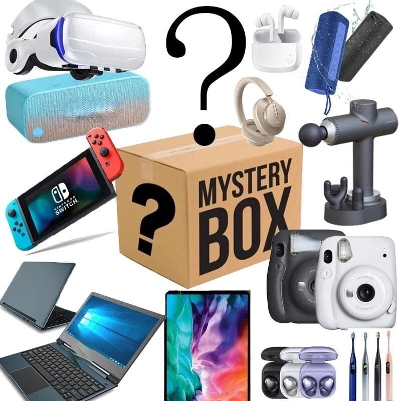 Mystery Clothing and Electronic Box
