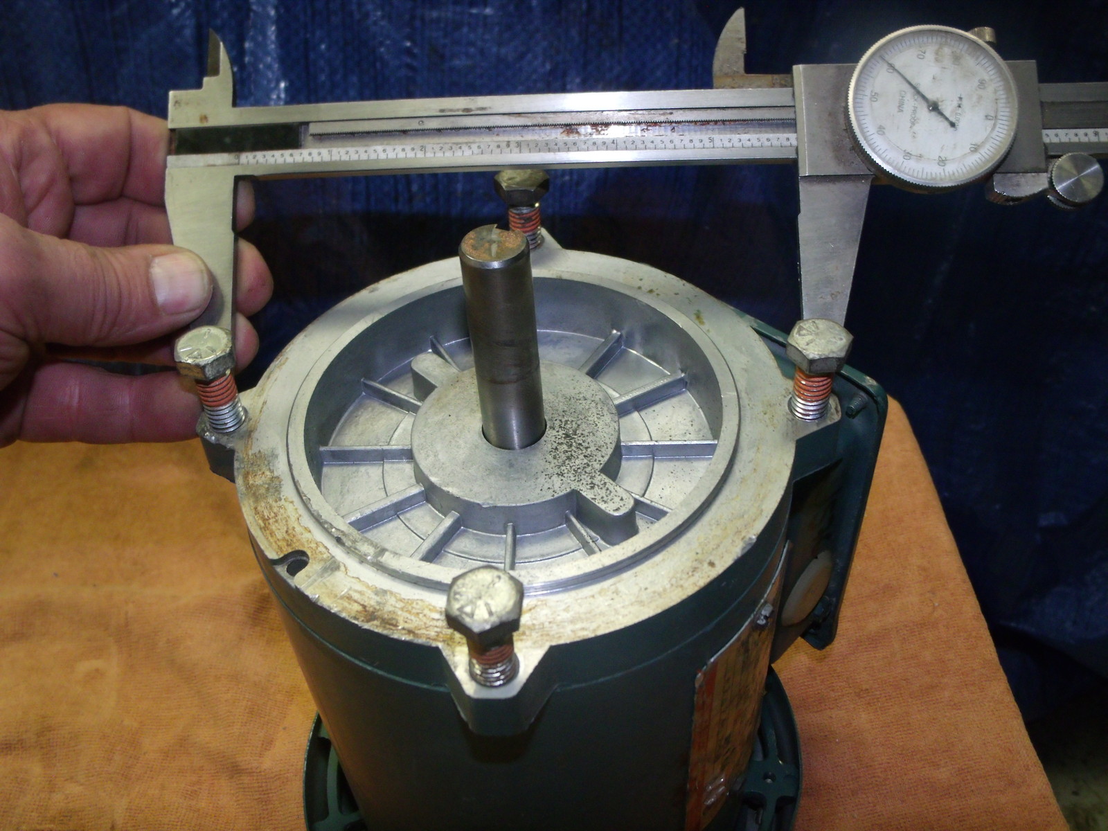 Reliance Electric Motor 1/2 hp 1725 rpm 208 230 460 v. 3 ph P56H5069T-WR perfect