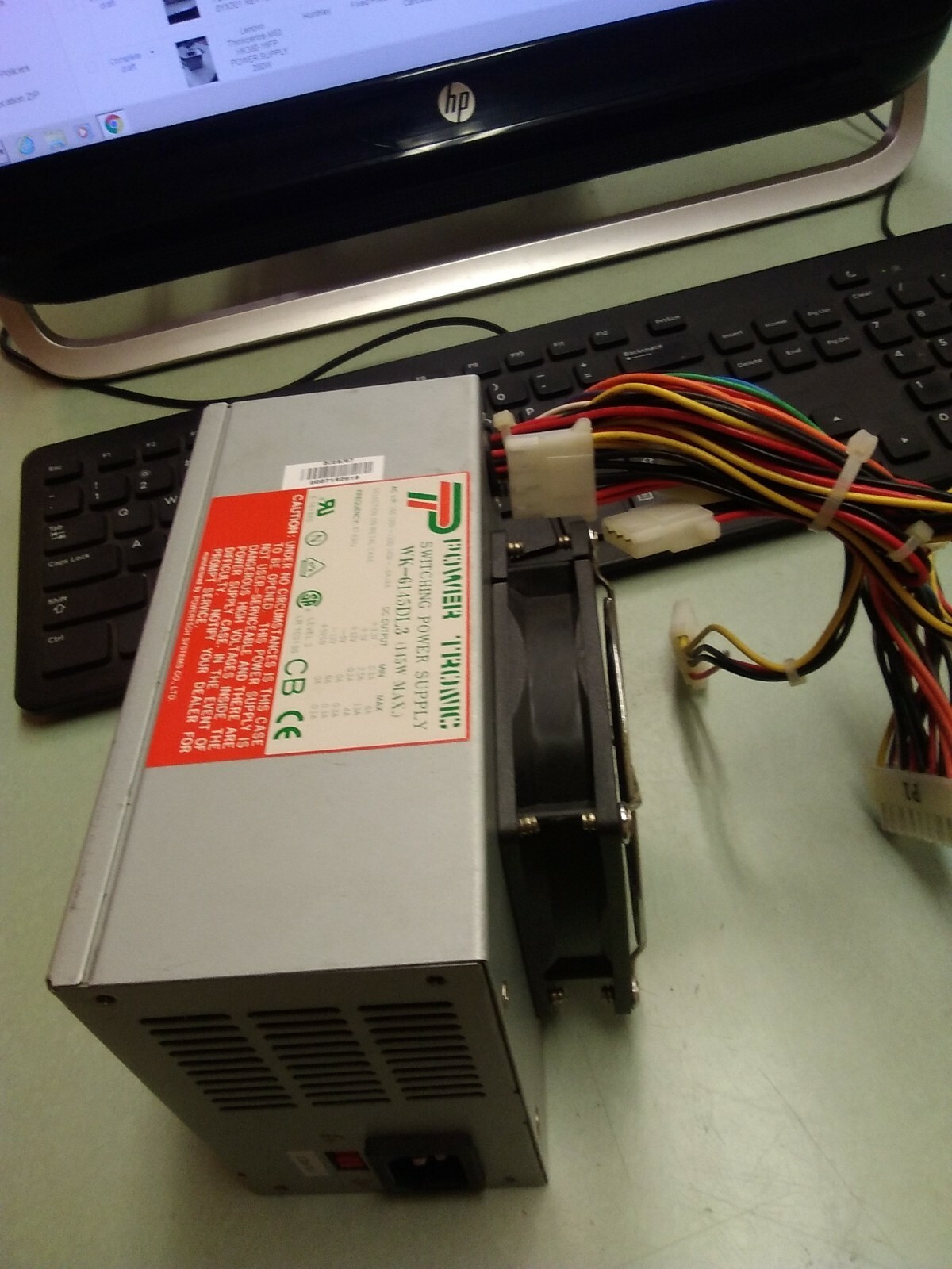 Power Tronic WK-6145DL3 145W Switching Power Supply 20-Pin