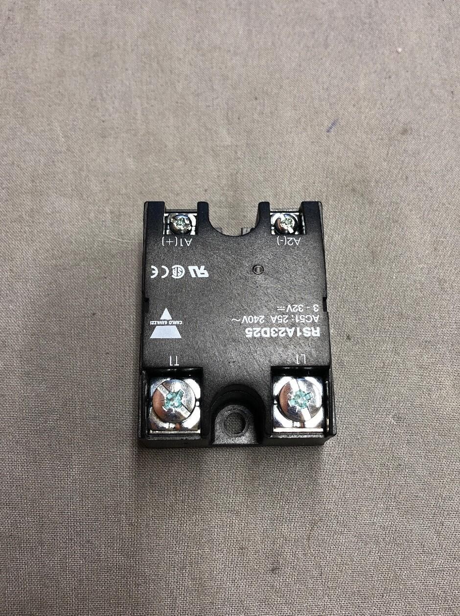 Carlo Gavazzi RS1A23D25 240V 25A Solid State Relay