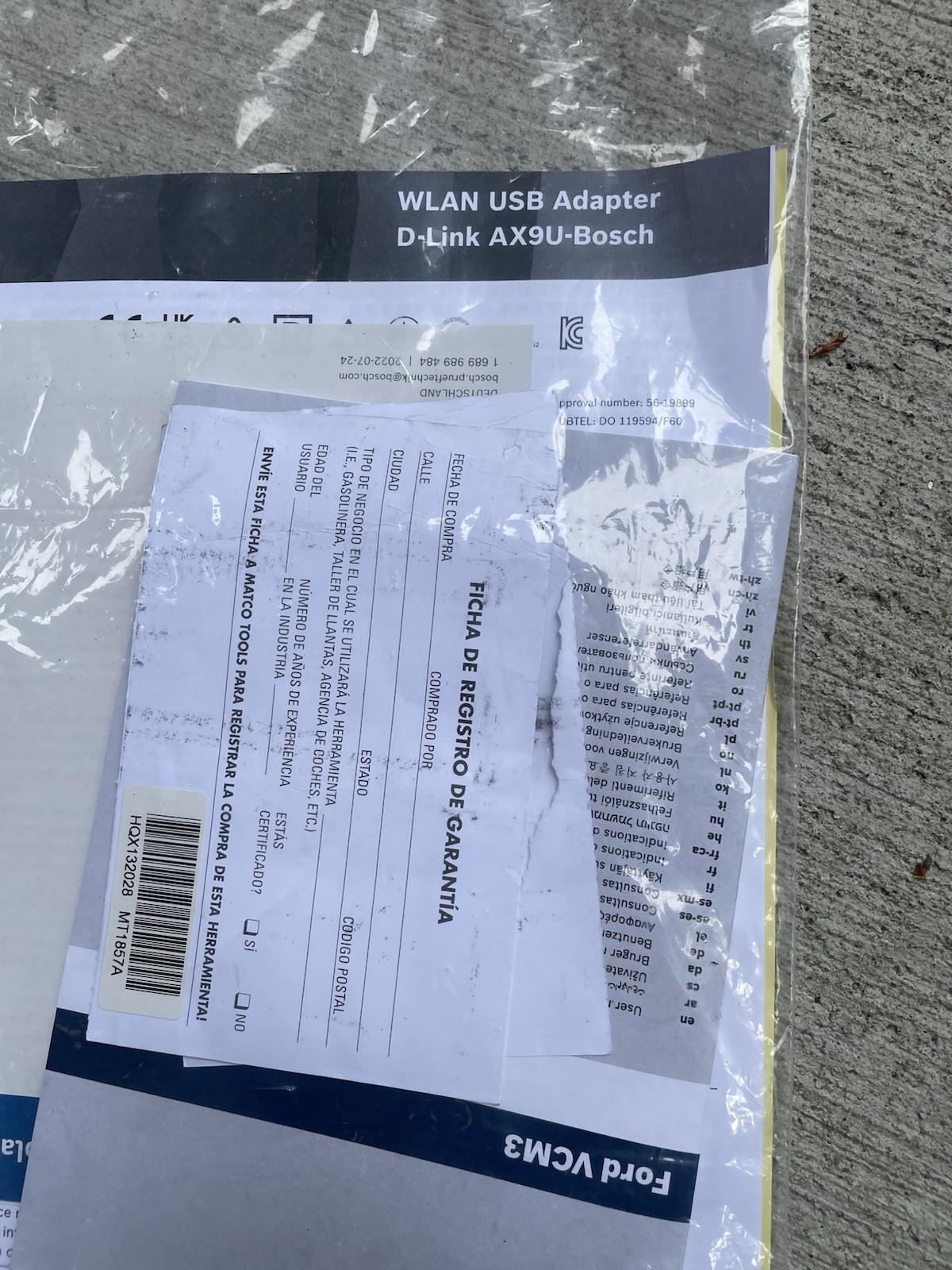 Genuine Bosh Ford VCM3 with Manual Instruction Manual, USB, All cables