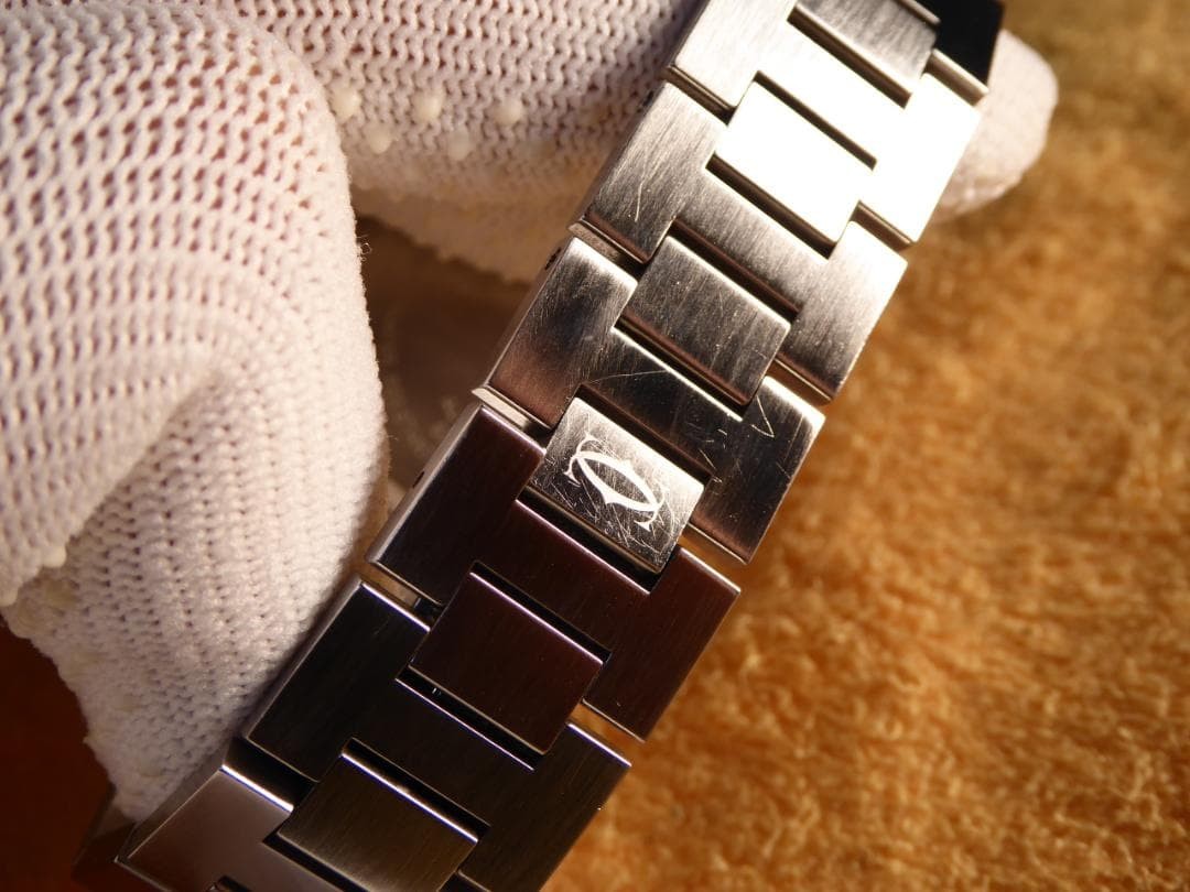 Cartier Watch Pasha C Meridian GMT SS Men’s Stainless Steel Case Diameter 35mm