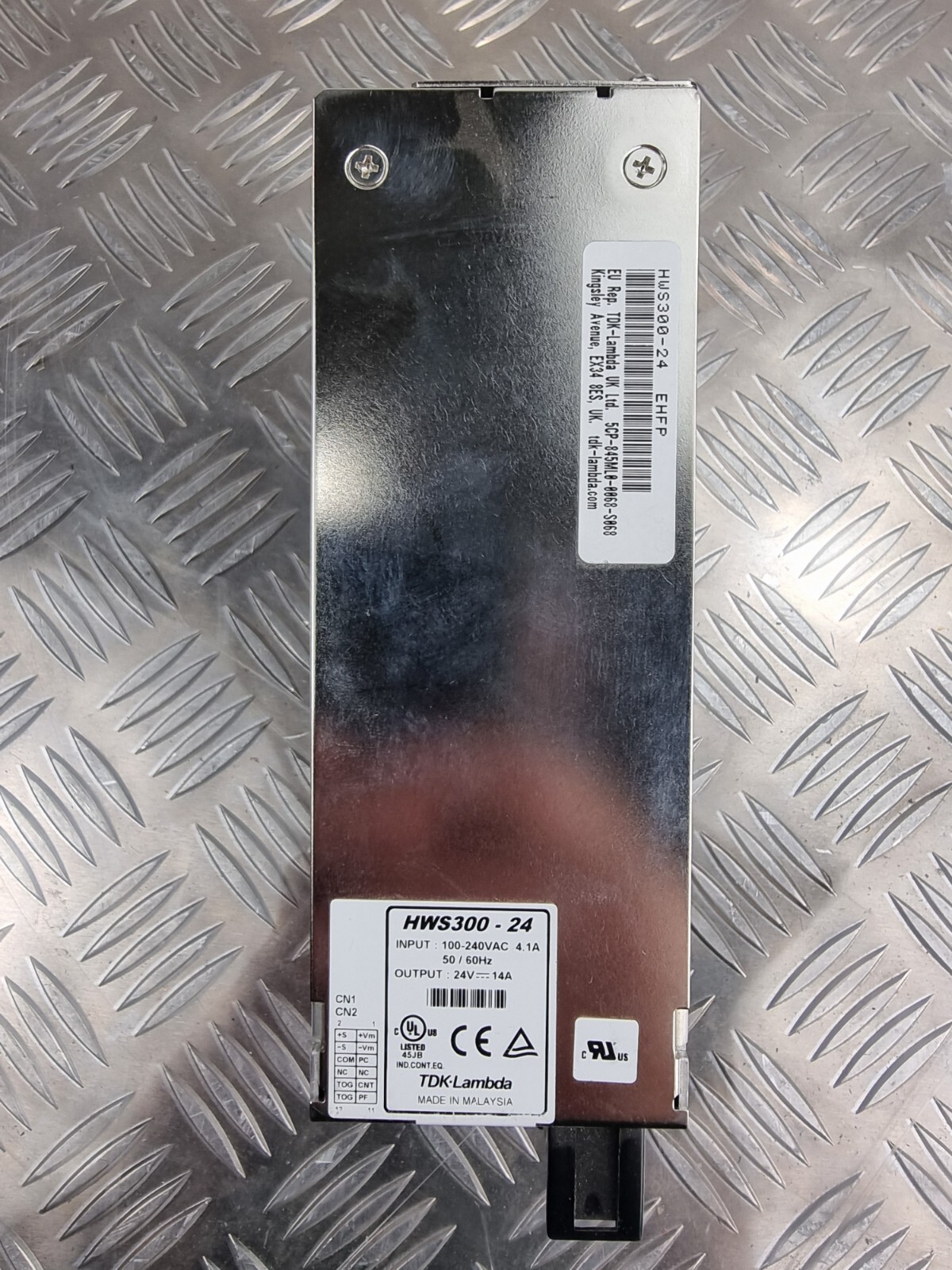 TDK-Lambda HWS300-24-HD Pwr Supply 24VDC