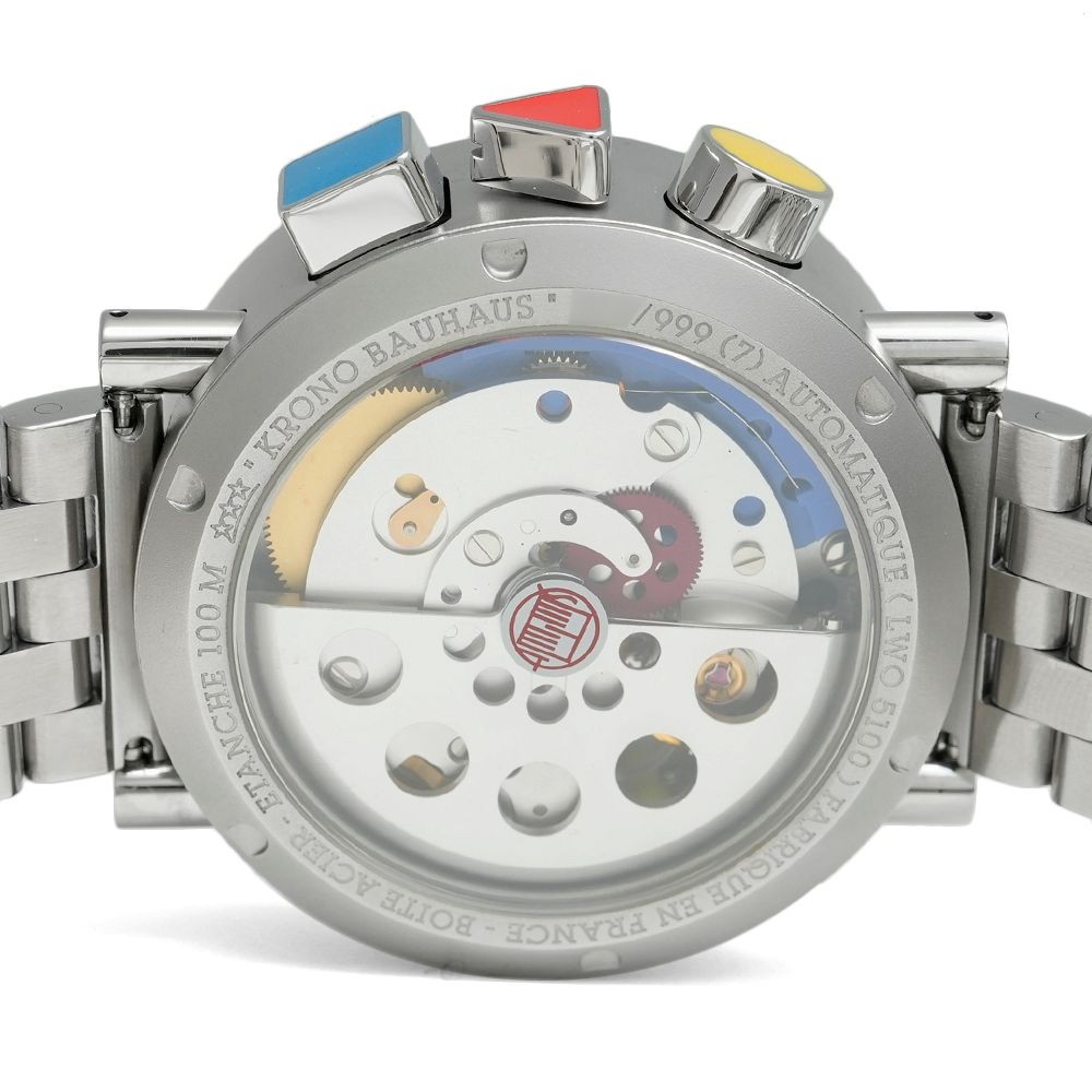 Alain Silberstein Chrono Bauhaus Grey w/Box World Limited of 999 only