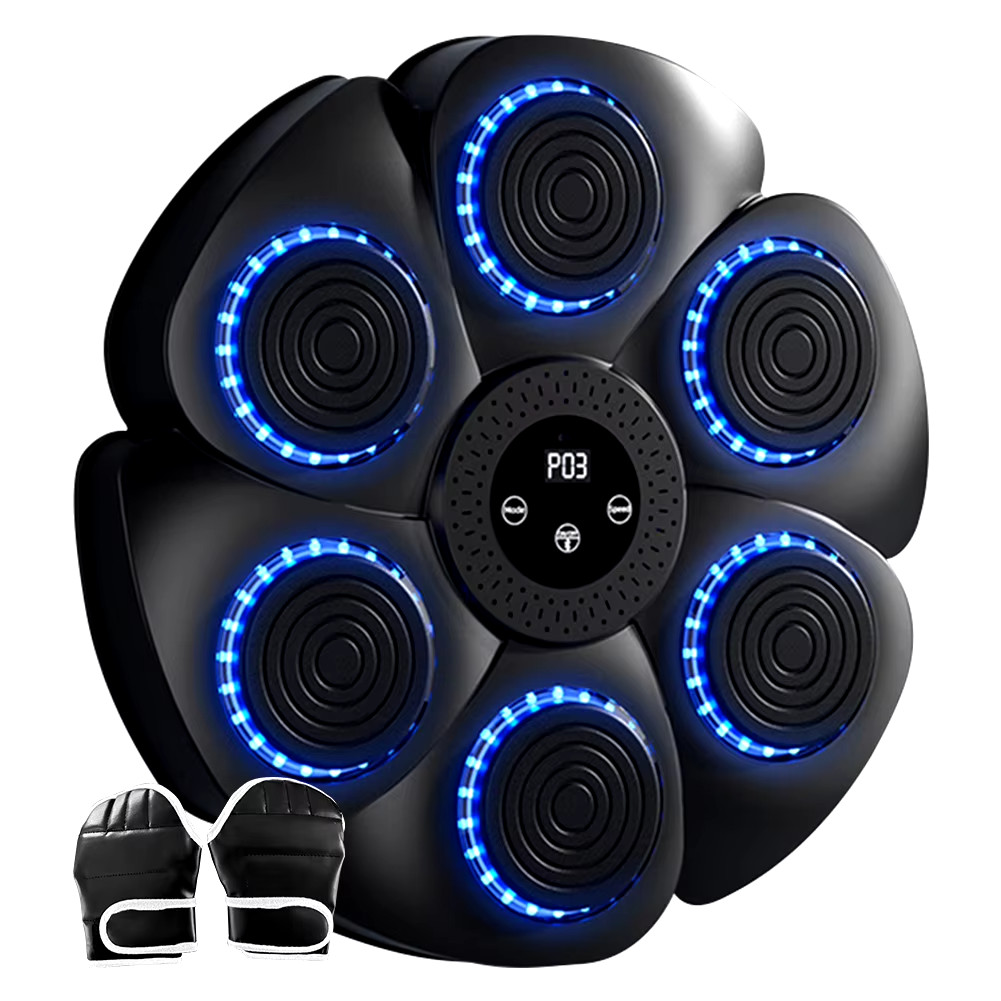 Black Music Boxing Machine, Boxing Machine Wall Mounted Music, Smart Bluetooth
