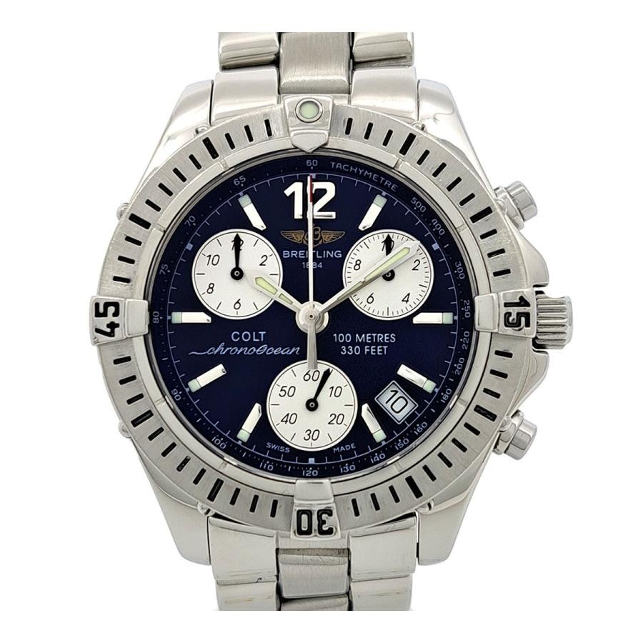 BREITLING Watch Colt Chrono Ocean A53350 Quartz Stainless Steel w/Guarantee