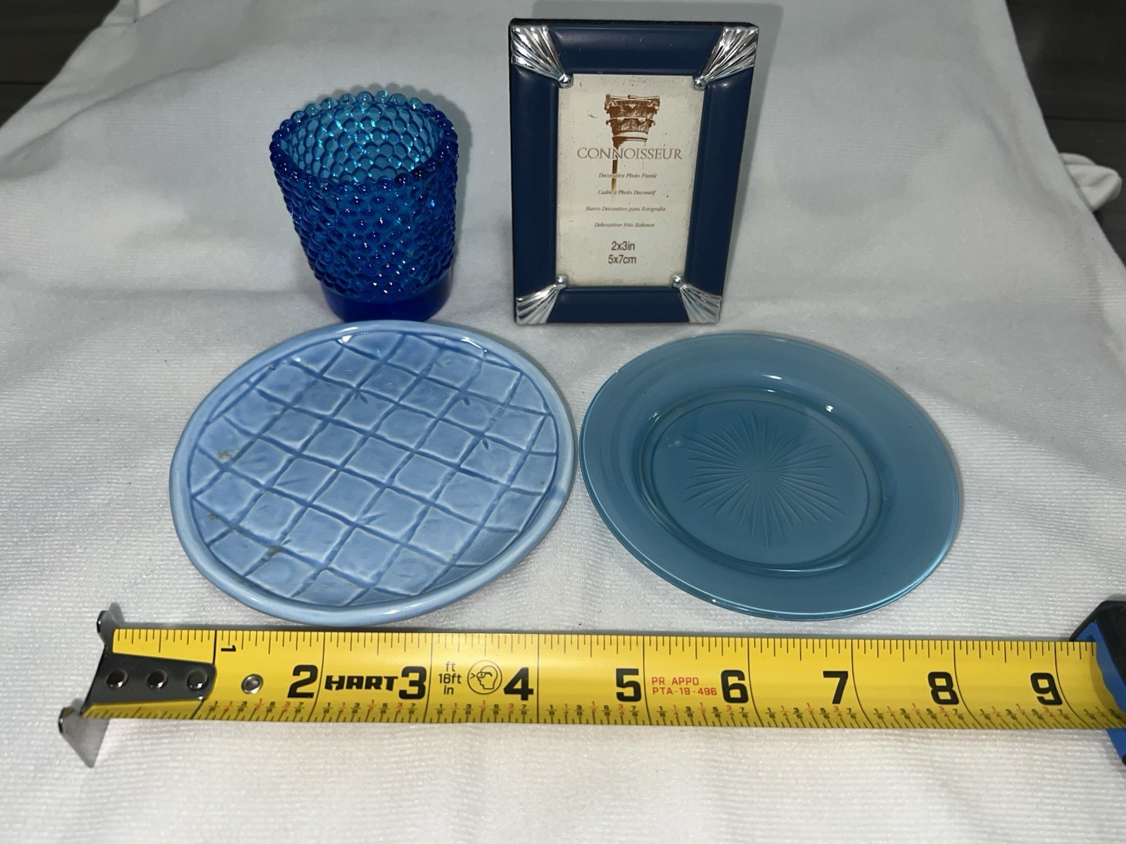 Lot Of 4 Small Blue Items