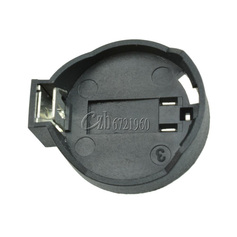 100PCS CR2025 CR2032 3V Button Coin Cell Battery Holder Socket Box Case ROHS