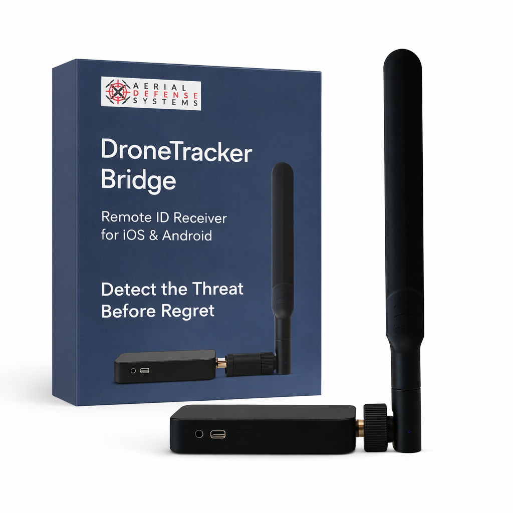 Police Drone and Pilot Detection Device –Handheld Remote ID Receiver for Phone