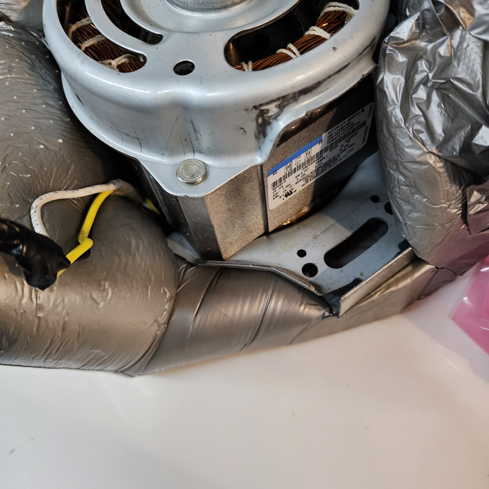 WH49X25738 GE Laundry Center Drive Motor And Shield Kit OEM Circuit Board