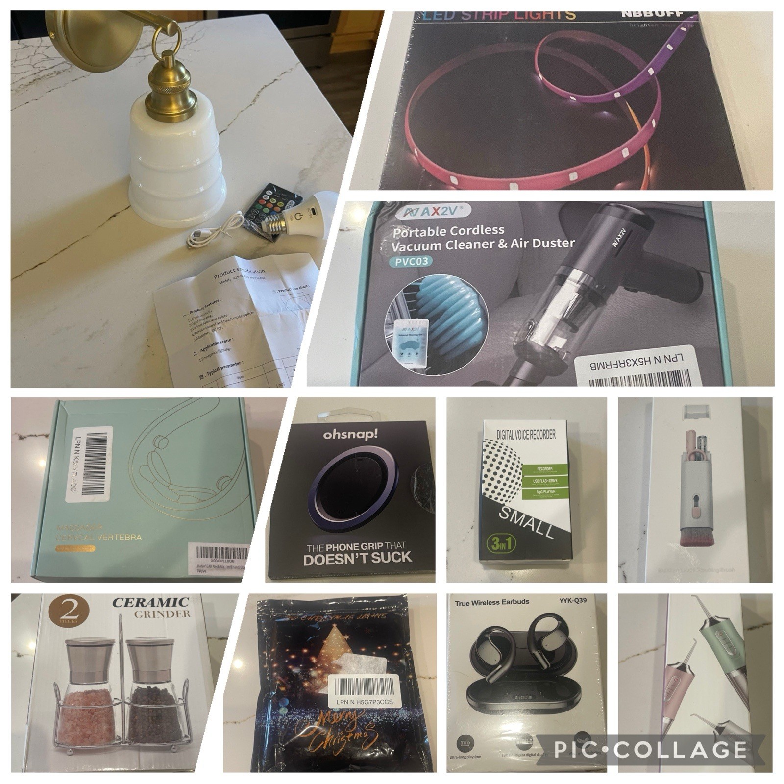Resellers Bundle From Overstock Mixed Electronic Lot New! See Photos. Read Info