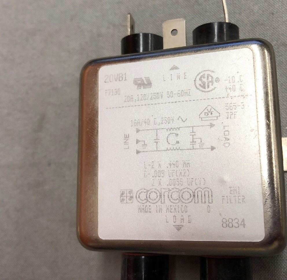 CORCOM 20VB1 EMI FILTER