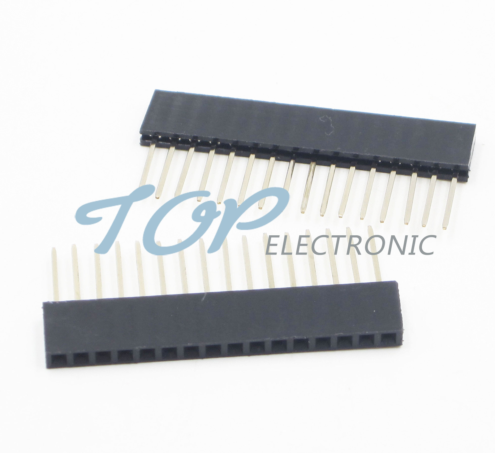 20PCS 16 Pin 1x16P 2.54mm Long Leg 11mm Single Row Female Straight Header Pin