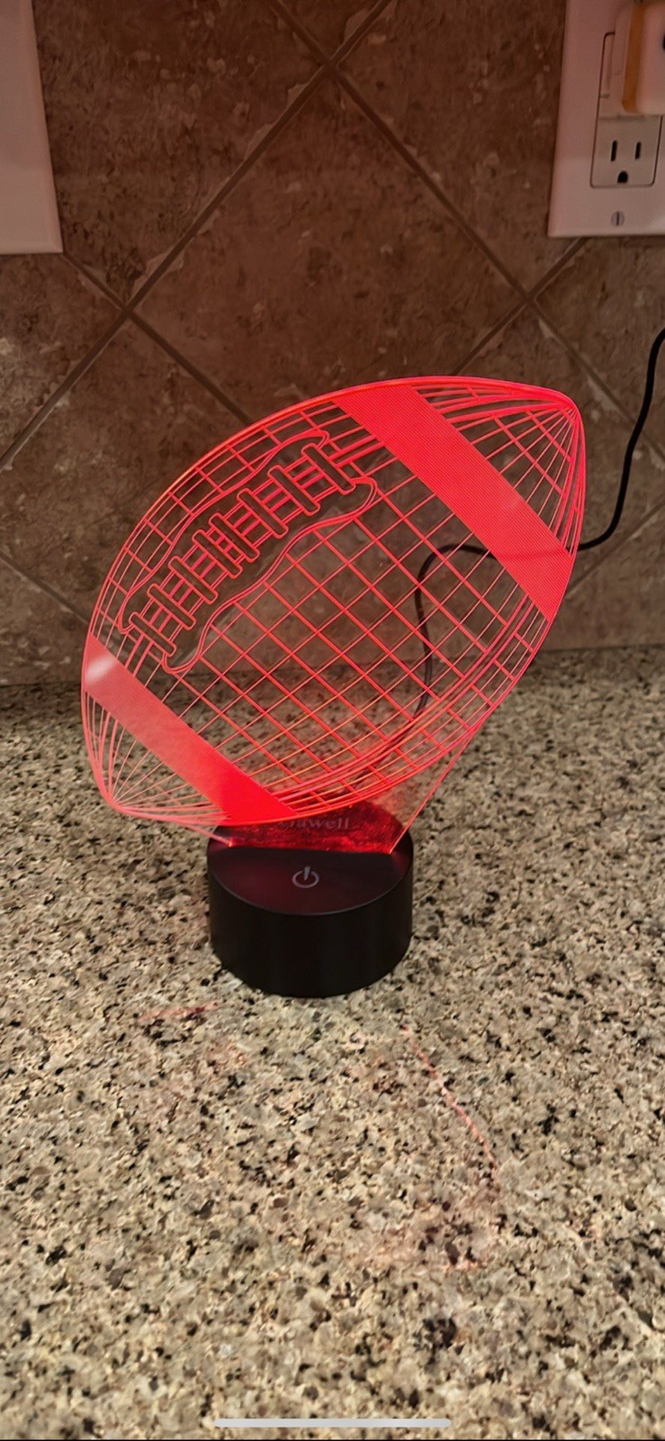 Multi-Color Changing Football LED Light Touch Control High Quality