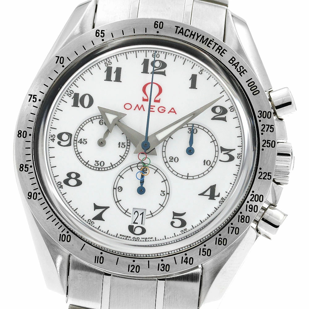 OMEGA Watch Speedmaster Broad Arrow Olympic 321.10.42.50.04.001 Date Automatic