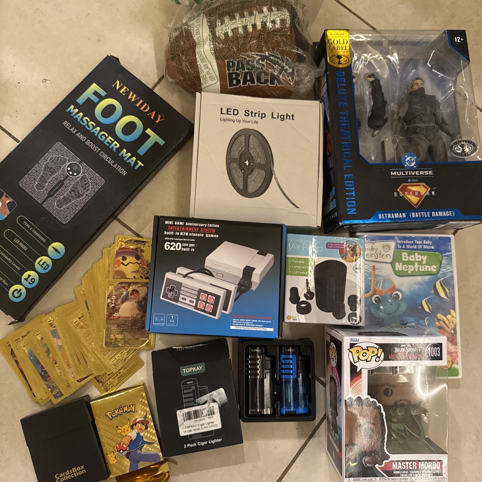 Mystery Loot Electronic General Box 10 Items Total See Description