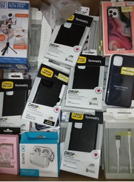Target Liquidation Box- Apple Silicone Case, Otterbox Case – Est Retail $1,035