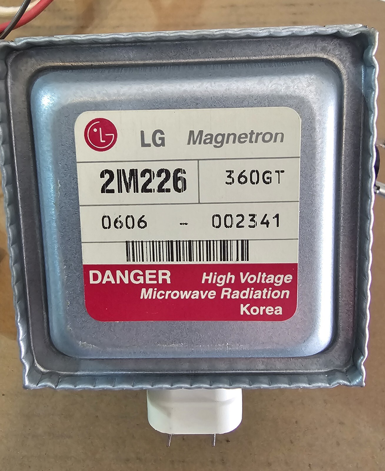 Magnetron And Other Microwave Components, Removed From Older WORKING Microwave
