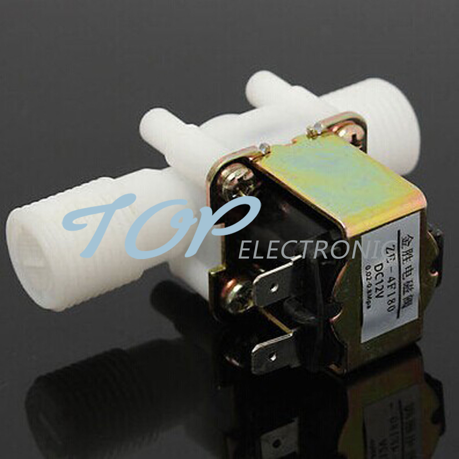 12V Electric Solenoid Valve Magnetic DC N/C Water Air Inlet Flow Switch 1/2″