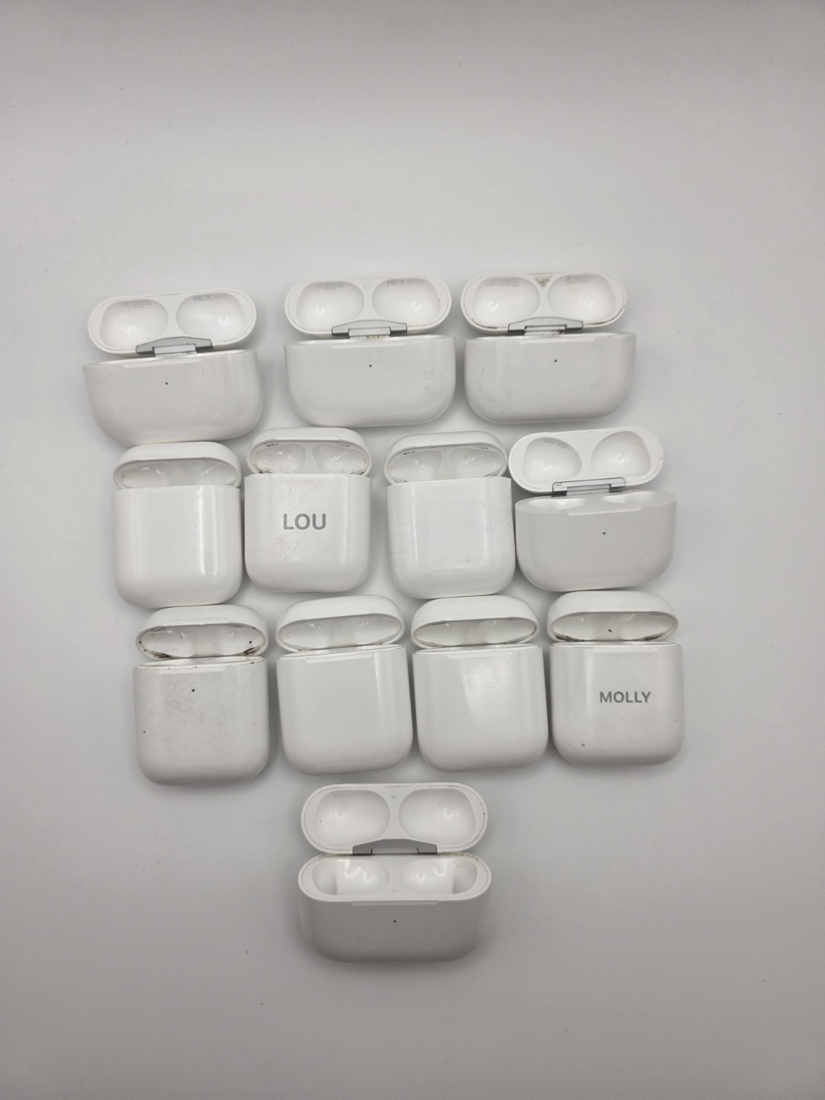 Misc Lot of 12 Apple AirPods Untested/Parts