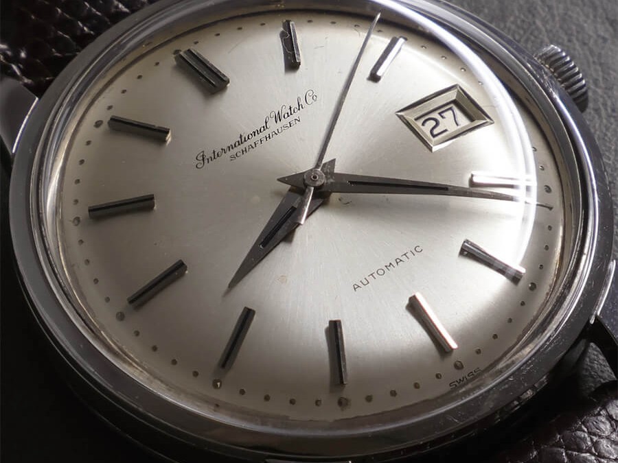 IWC Old Inter Large Case SS Original Dial Silver Automatic(Cal. 8541) Overhauled