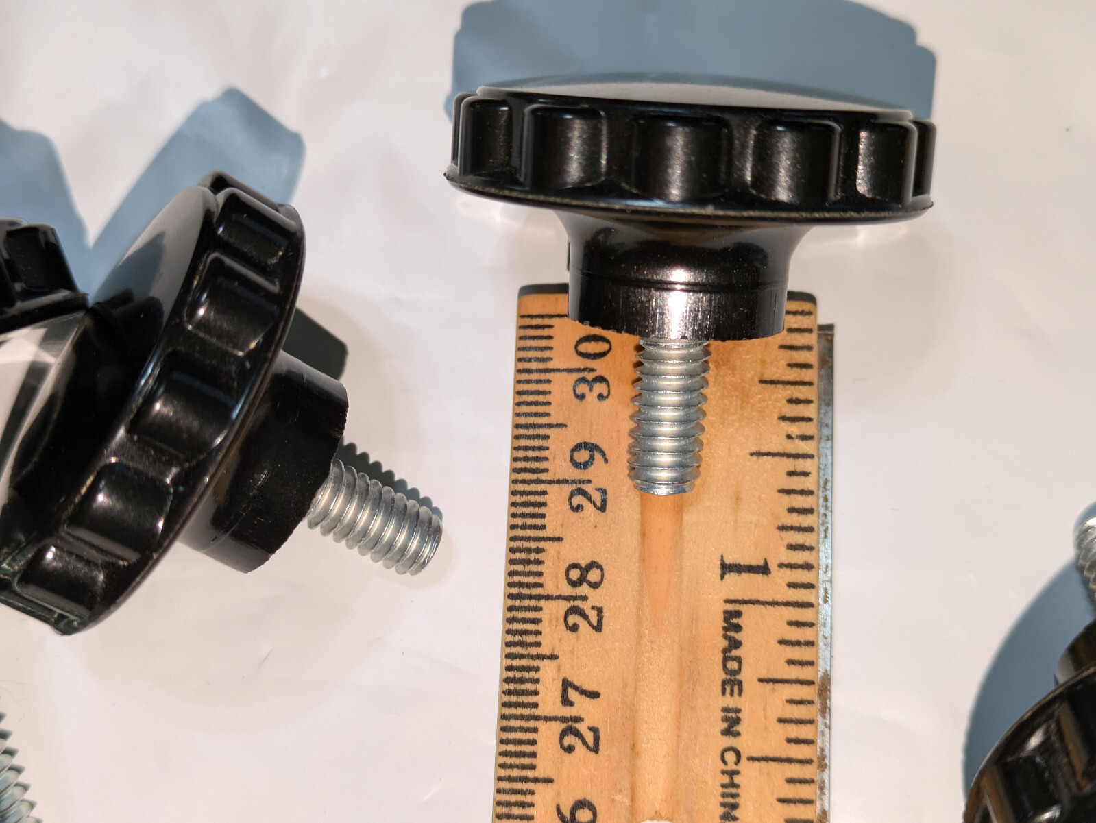 Mixed Lot Round Clamping Knob 6 Pieces