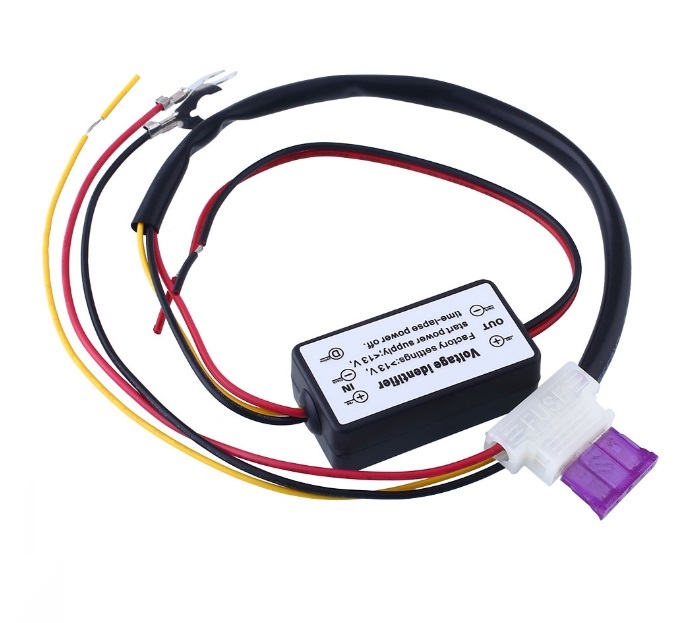 12V Auto CAR LED DAYTIME RUNNING LIGHT RELAY HARNESS DRL CONTROL DIMMER ON/OFF