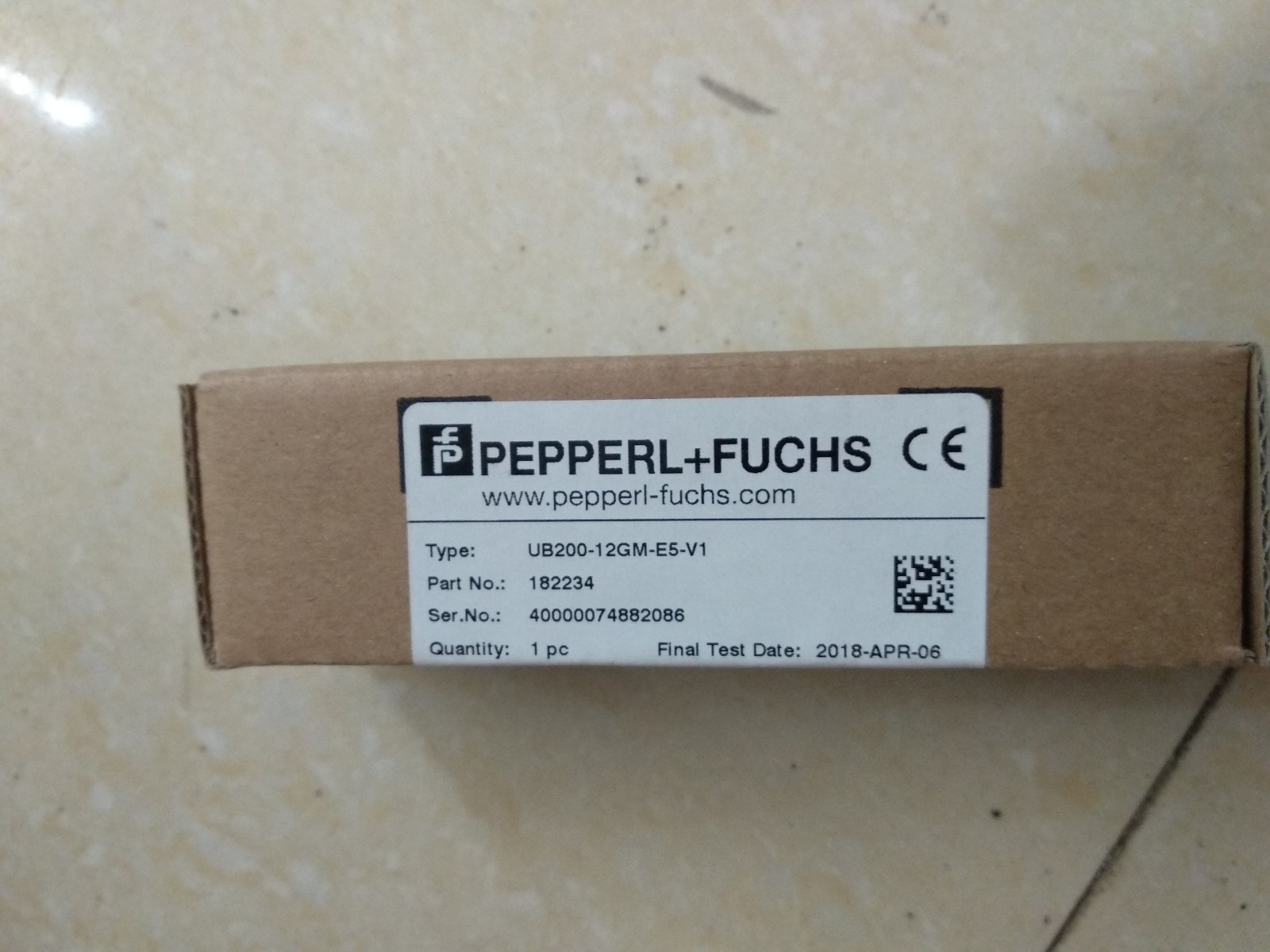 Pepperl-Fuchs UB200-12GM-E5-V1 IN NEW BOX ALL NEW
