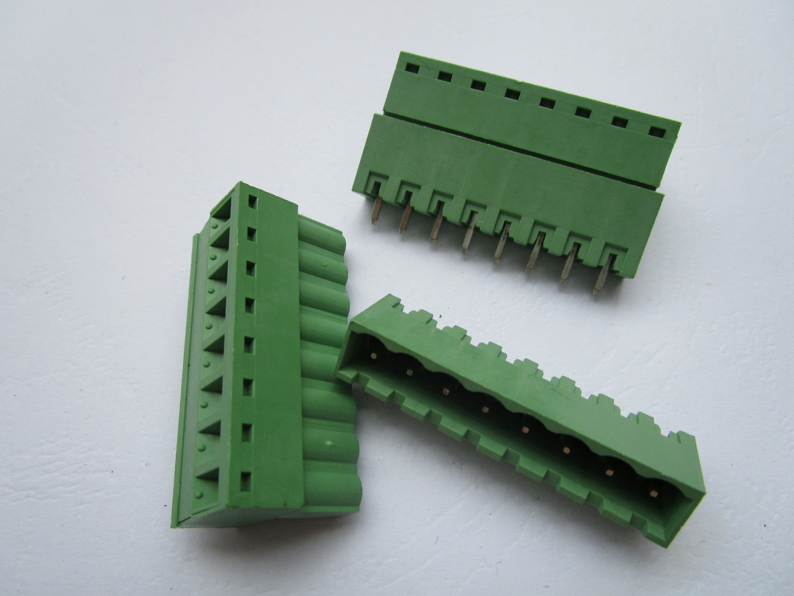 100 pcs Close Straight 8pin 5.08mm Screw Terminal Block Connector Pluggbale Type